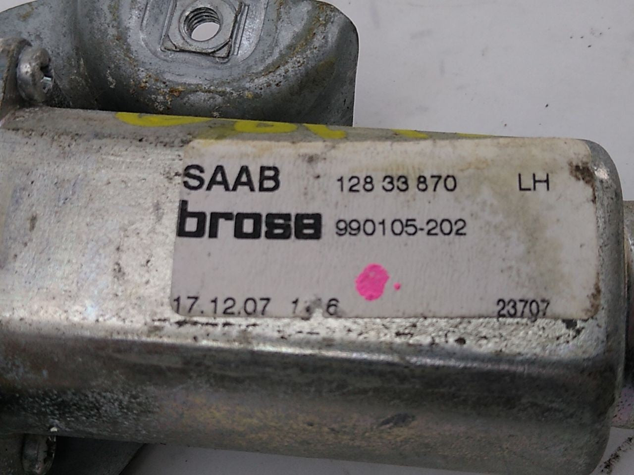 Saab 9-3 Driver Left Front Window Regulator