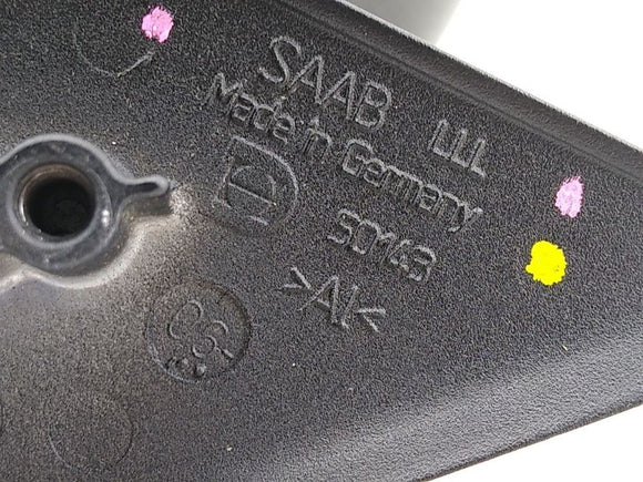 Saab 9-3 Driver Left Power Side View Mirror