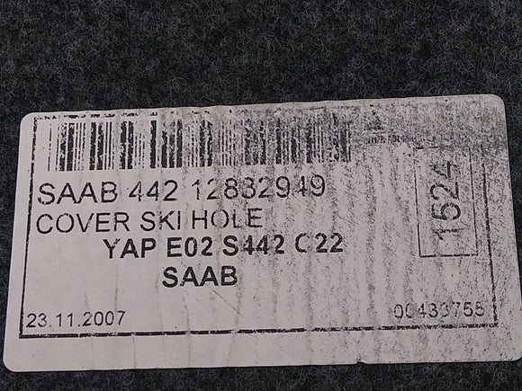 Saab 9-3 Trunk Bootliner Trim