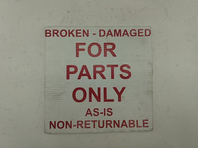 Saab 9-3 **AS IS** Driver Left Front Door Trim Panel