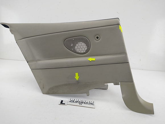 Saab 9-3 Passenger Right Rear Quarter Panel