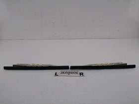 Saab 9-3 Pair Of Quarter Glass Moulding Trims