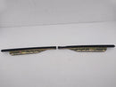 Saab 9-3 Pair Of Quarter Glass Moulding Trims-2