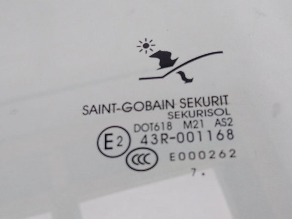 Saab 9-3 Passenger Right Rear Quarter Glass