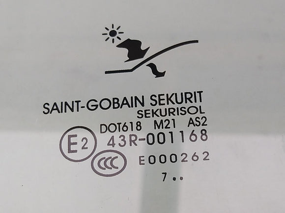 Saab 9-3 Driver Left Rear Quarter Glass