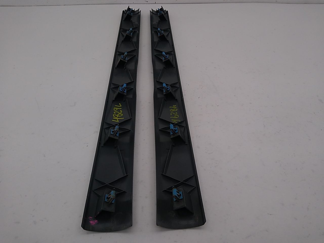 Saab 9-3 Pair Of Door Sill Scuff Plate Trims - 0