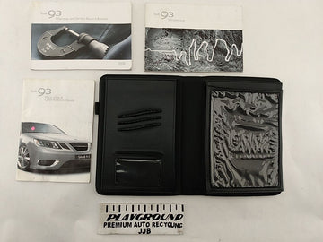 Saab 9-3 Owners Portfolio Manual Booklet