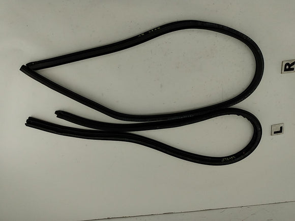 Saab 9-3 Pair Of Front Window Moulding Trims