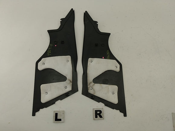 Saab 9-3 Pair Of Rear Center Console Side Trims