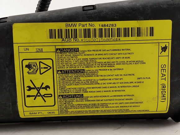 Mini Cooper S Passenger Right Front Seat Airbag