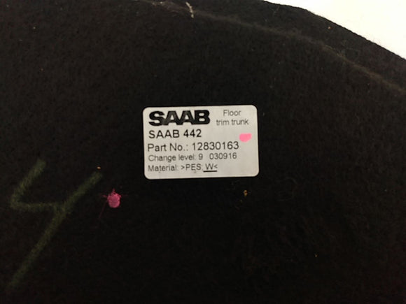 Saab 9-3 Trunk Spare Tire Floor Mat