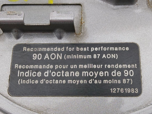 Saab 9-3 Fuel Filler Door