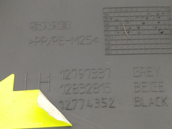 Saab 9-3 Set Of Front Left Seat Side Trims