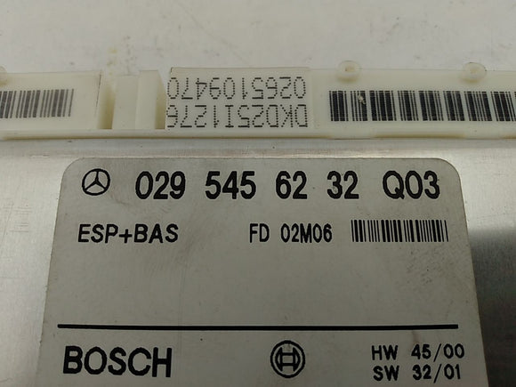 Mercedes CLK430 Anti Lock Brake Control Module ABS