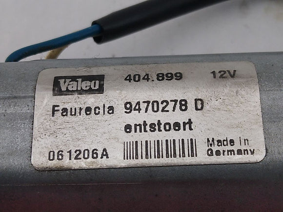 Saab 9-3 Driver Left Front Seat Backrest Recline Motor