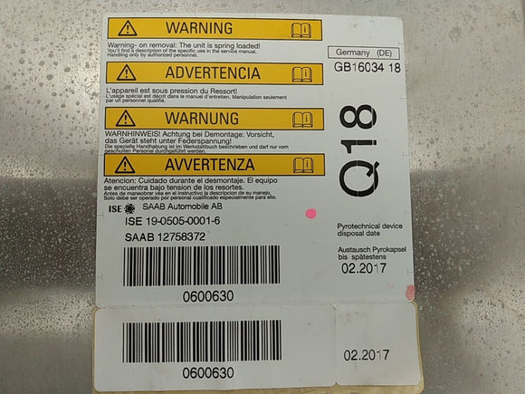 Saab 9-3 Pair Of Rear Roll Bars