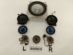 Saab 9-3 Set Of 8 Audio Speakers
