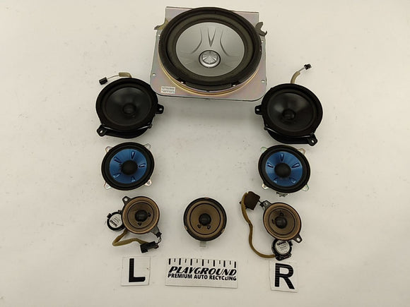 Saab 9-3 Set Of 8 Audio Speakers