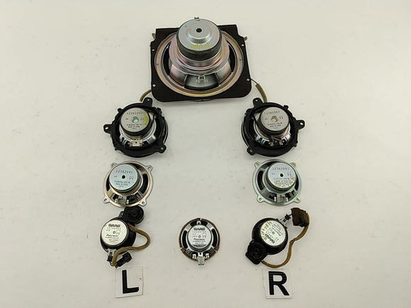 Saab 9-3 Set Of 8 Audio Speakers