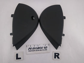 Saab 9-3 Pair Of Front Dash End Cap Cover Trims