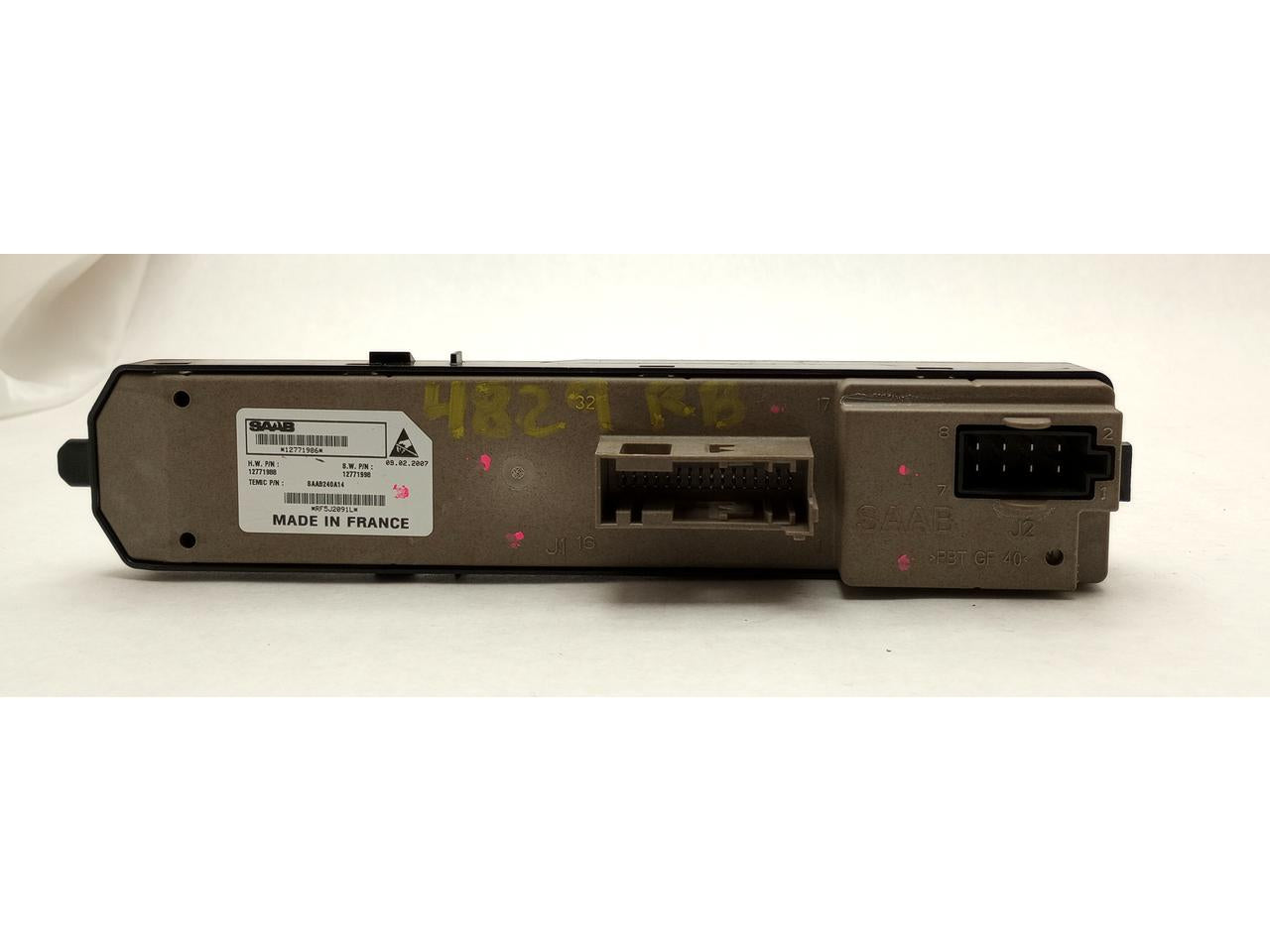 Saab 9-3 Passenger Right Rear Door Window Switch