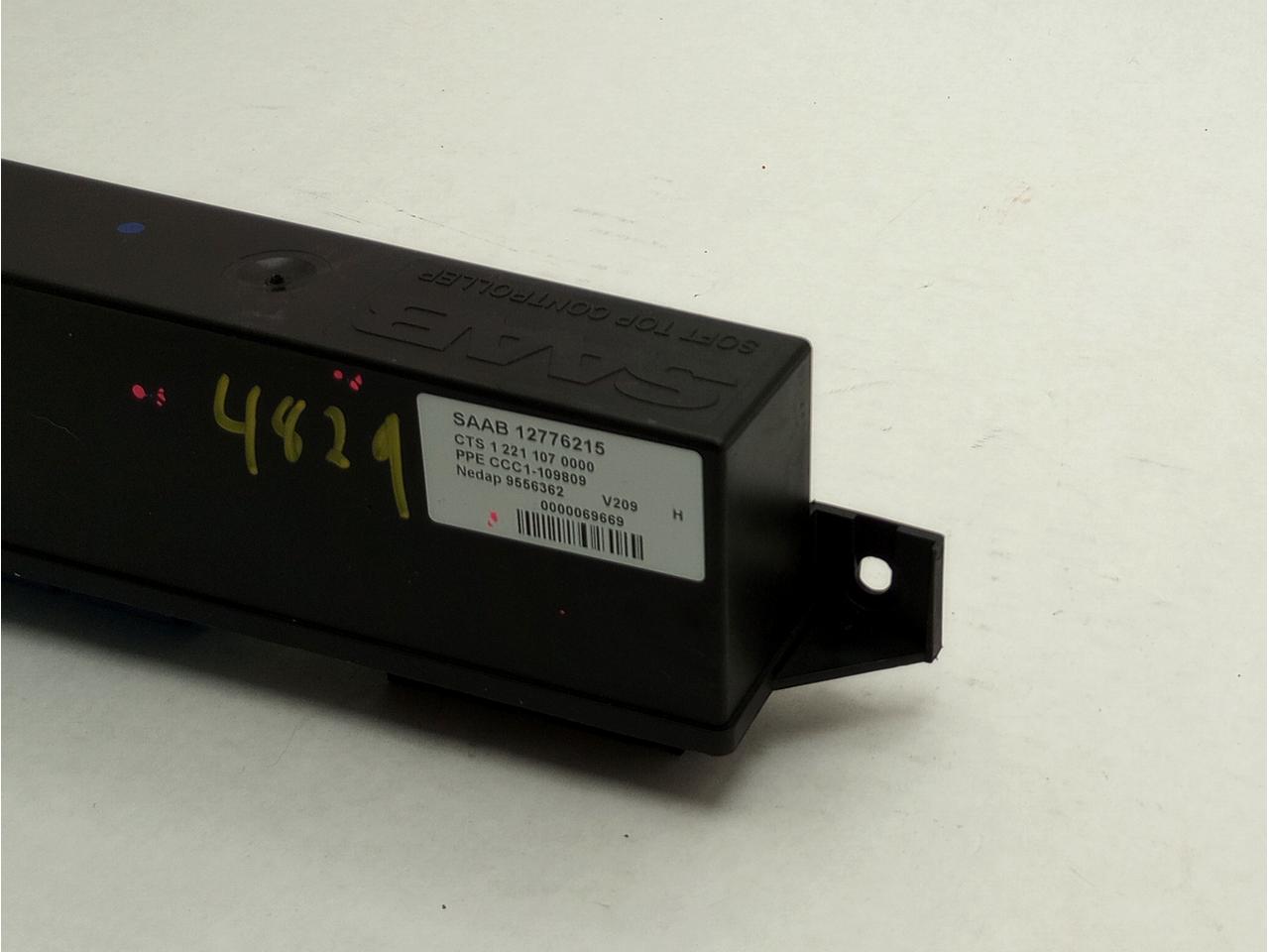 Saab 9-3 Convertible Top Control Module