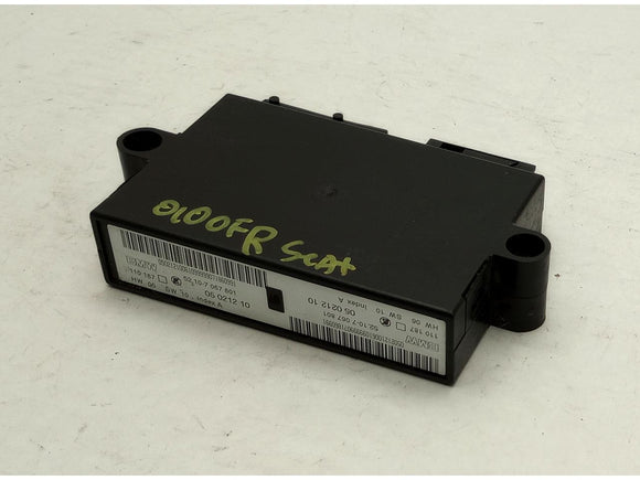 BMW 650i Passenger Right Front Seat Control Module