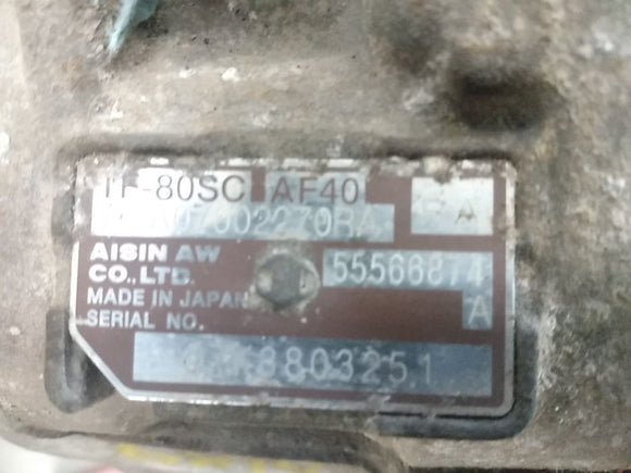 Saab 9-3 Automatic Transmission