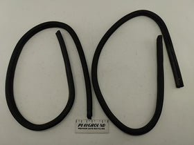 Saab 9-3 Pair Of Front Window Seal Moldings