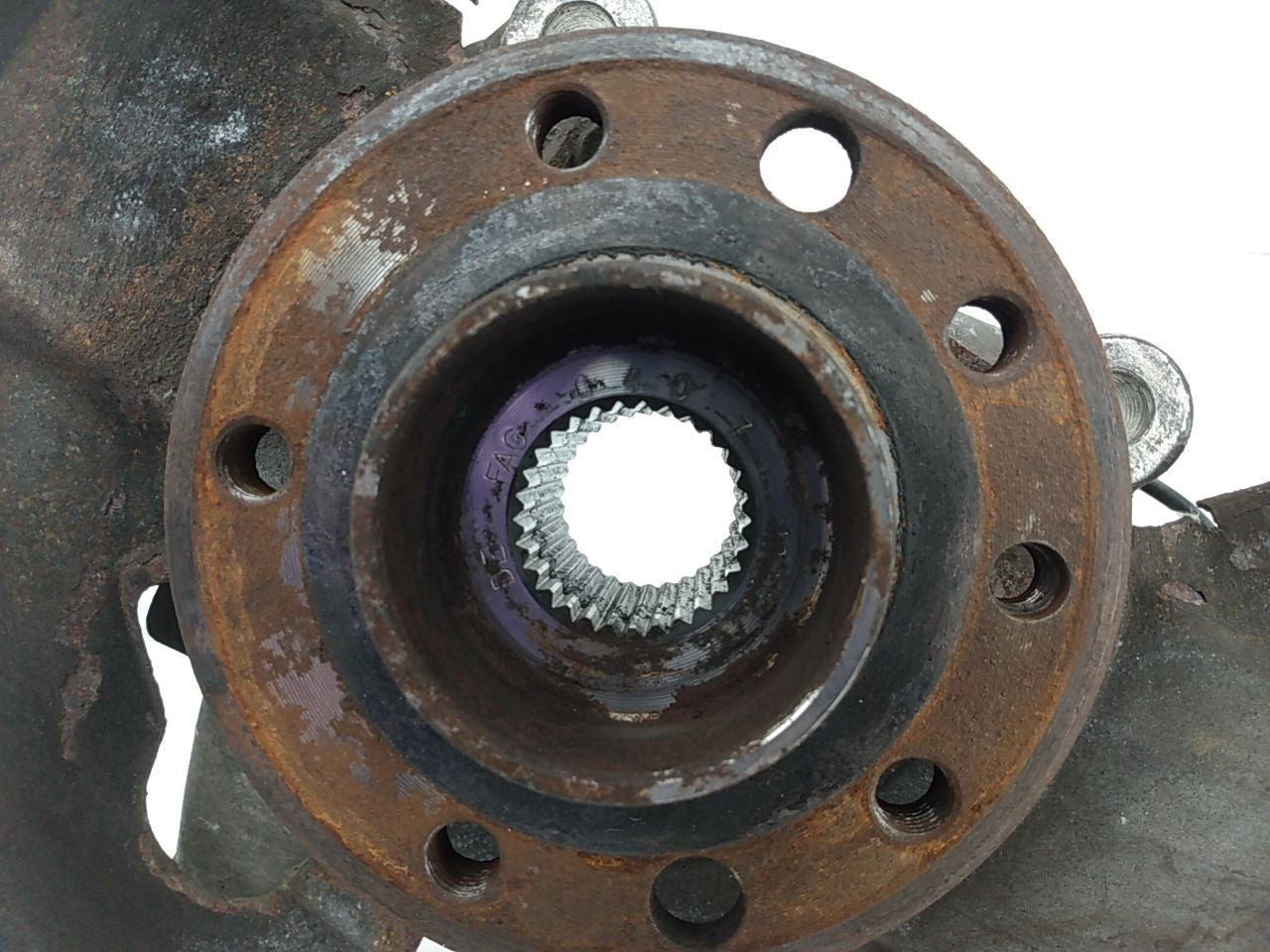 Saab 9-3 Driver Left Front Spindle Knuckle Hub