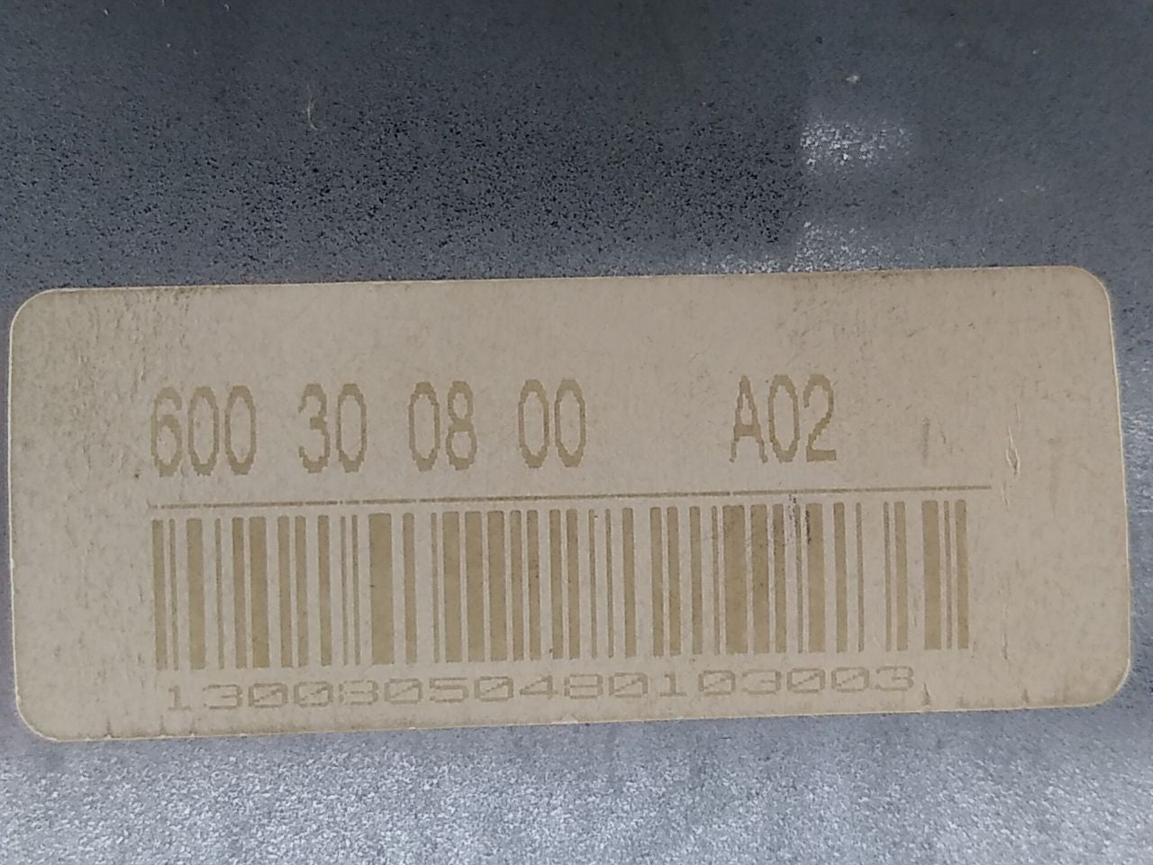 Saab 9-5 Passenger Right Front Dash Air Bag