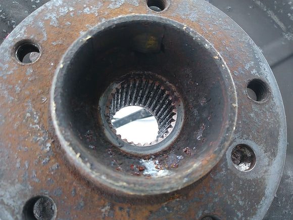 BMW 650i Passenger Right Rear Spindle Knuckle Hub