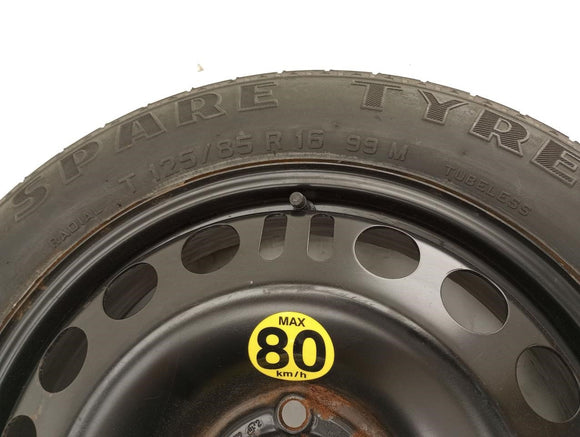 Saab 9-3 Spare Tire And Wheel