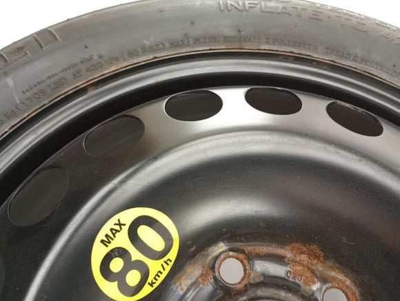 Saab 9-3 Spare Tire And Wheel