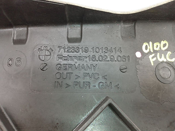 BMW 650i Front Upper Center Windshield Trim Panel