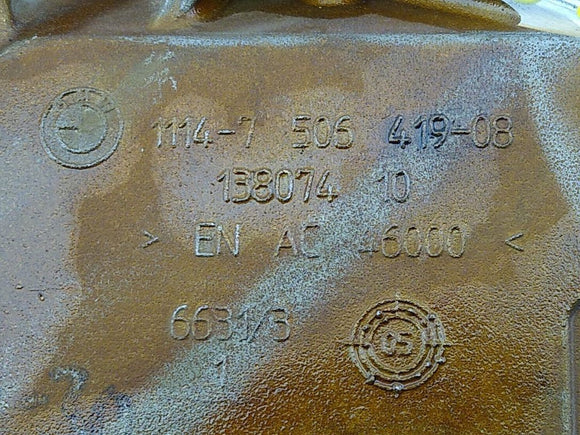 BMW 650i Driver Left Upper Timing Cover