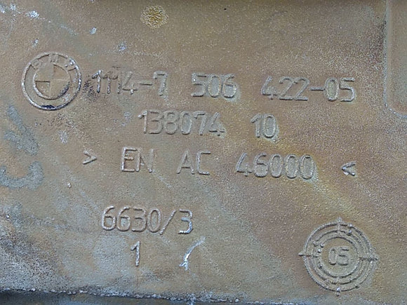 BMW 650i Passenger Right Upper Timing Cover