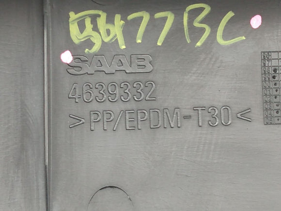 Saab 9-5 Trunk Lock Latch Trim Panel