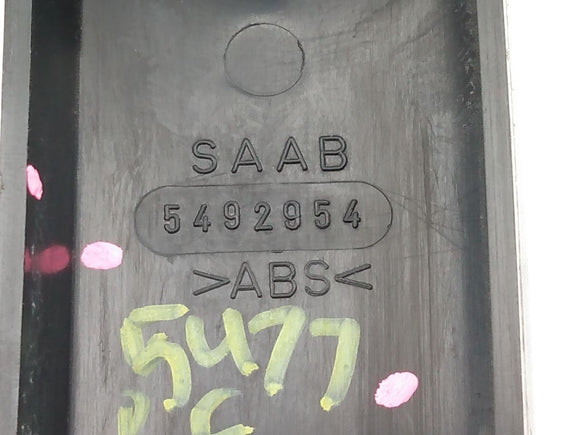 Saab 9-5 License Plate Lamp