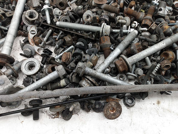 BMW 650i Dismantling Hardware Fasteners Bolts & Nuts