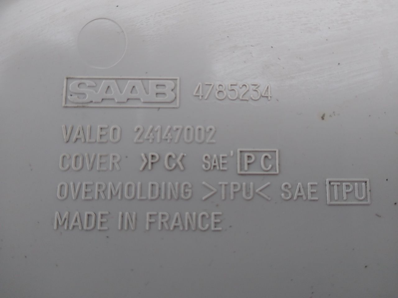 Saab 9-5 Set Of Third Brake Light & Trim Panel