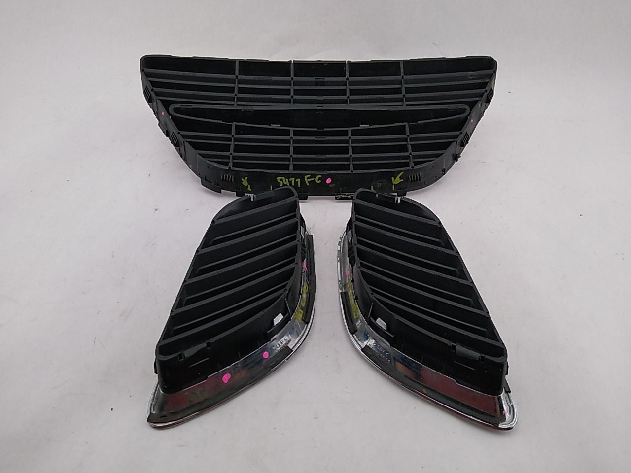 Saab 9-5 Set Of 3 Front Upper Grilles