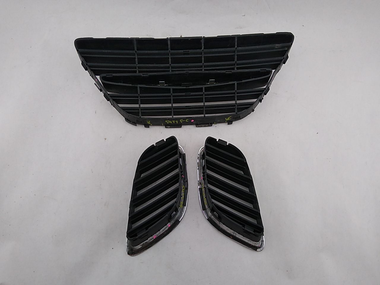 Saab 9-5 Set Of 3 Front Upper Grilles