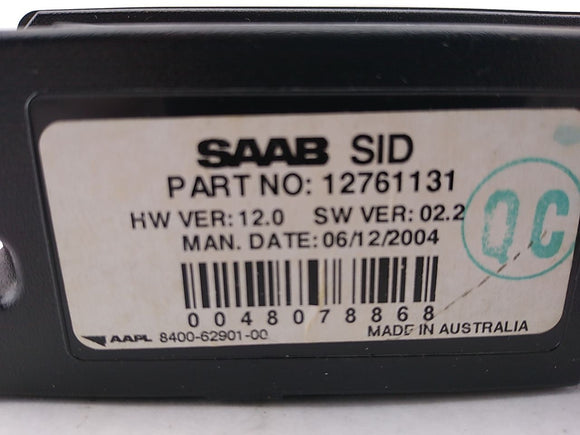 Saab 9-5 Information Display Control Unit