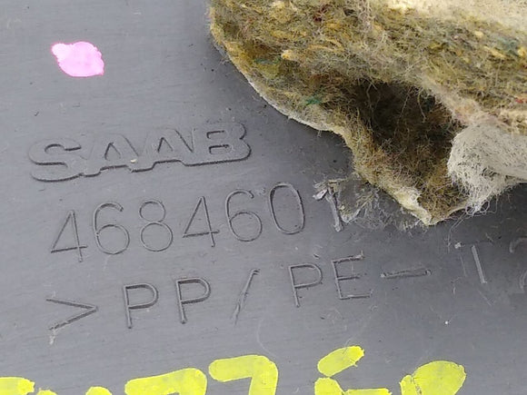 Saab 9-5 Passenger Right Front Kick Trim Panel