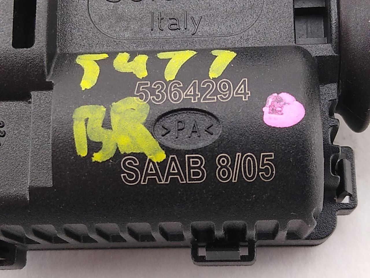 Saab 9-5 Fuel Filler Door Flap Lock Actuator