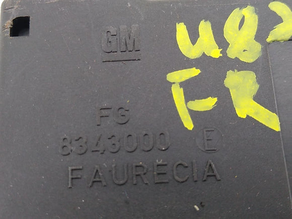 Saab 9-3 Passenger Right Front Seat Control Module