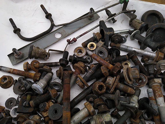 Chevrolet Camaro Dismantling Hardware Fasteners Bolts Nuts