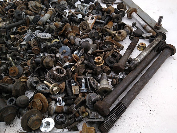 Chevrolet Camaro Dismantling Hardware Fasteners Bolts Nuts