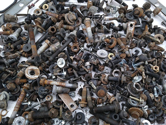 Chevrolet Camaro Dismantling Hardware Fasteners Bolts Nuts